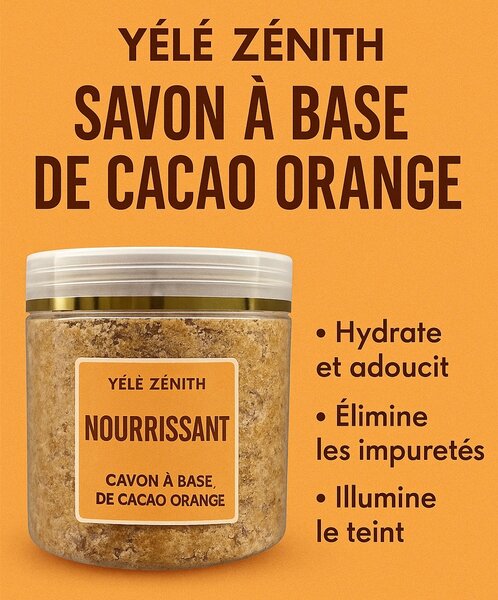 Savon Cacao Orange Hydratant