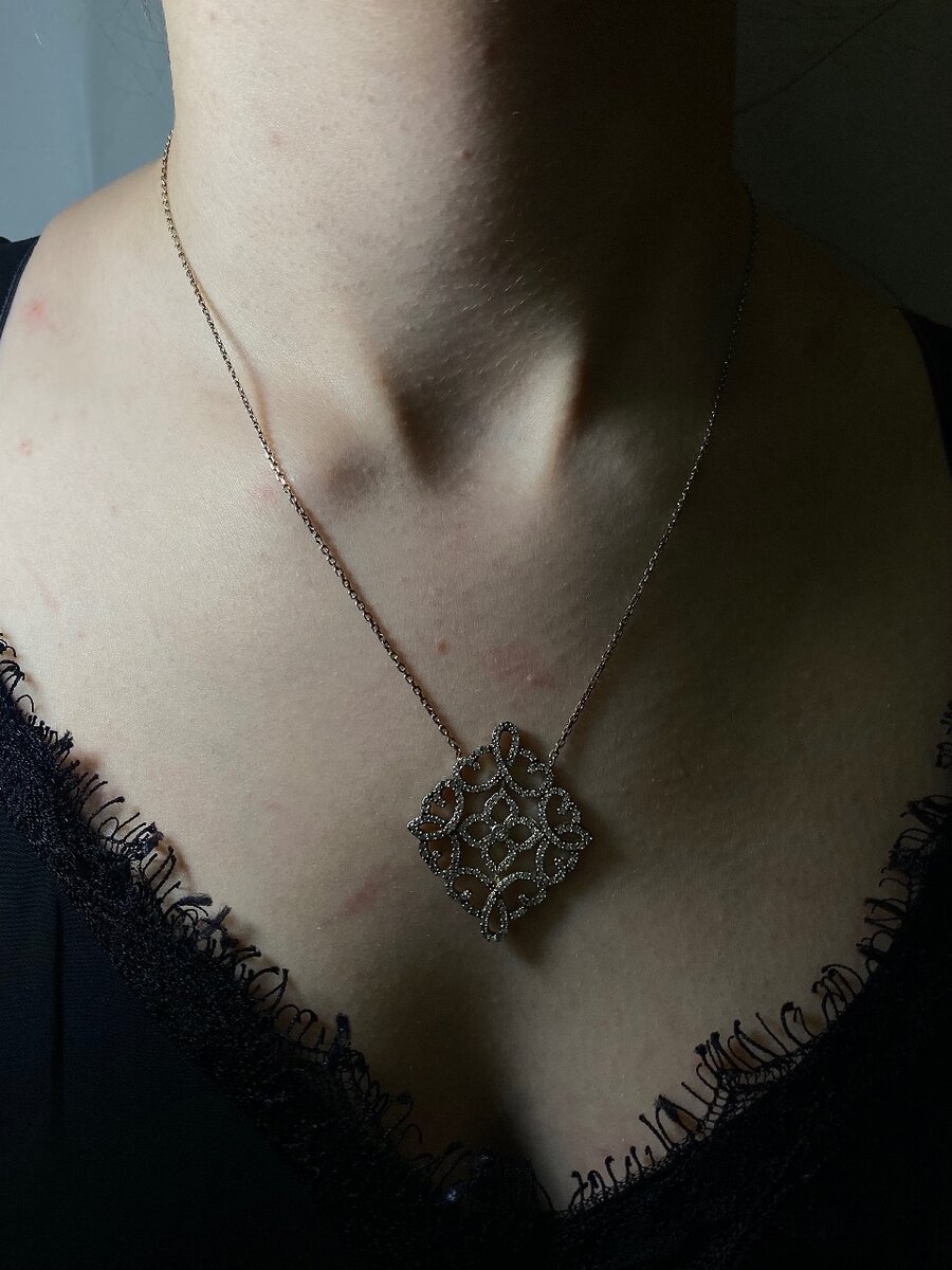 Колье из серебра 925