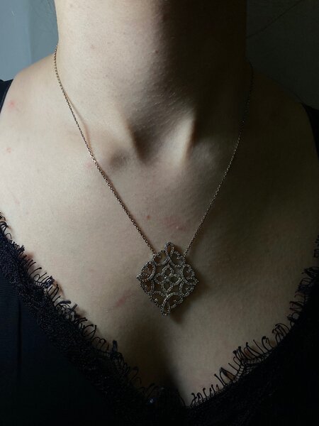 Колье из серебра 925