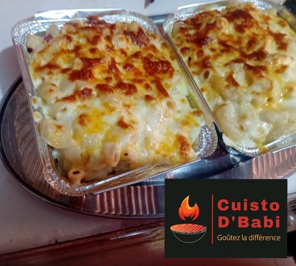 Mac and cheese au jambon