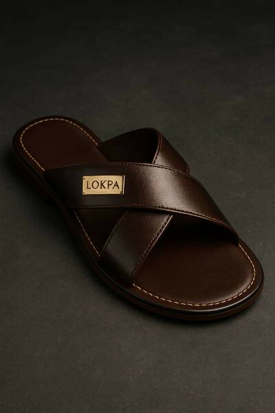 Sandales en cuir pour hommes