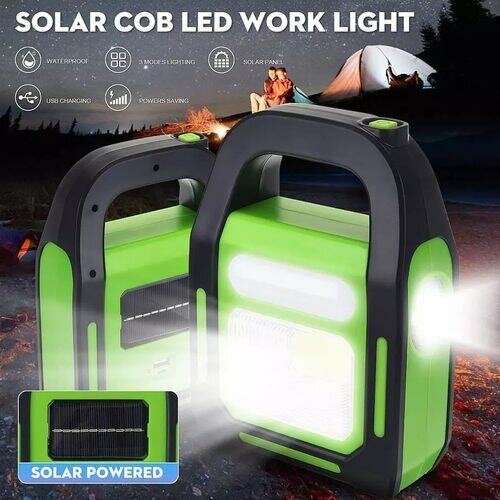 Lampe de travail LED solaire