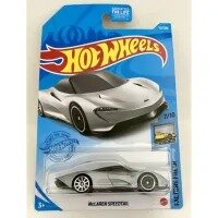 2021 Hot Wheels 122/250 Mclaren Speedtail Factory Fresh 7/10 Silver