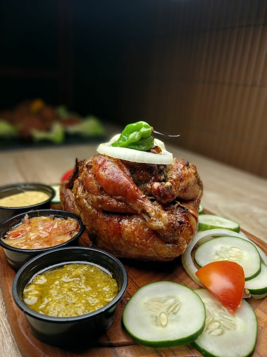 Poulet rôti savoureux