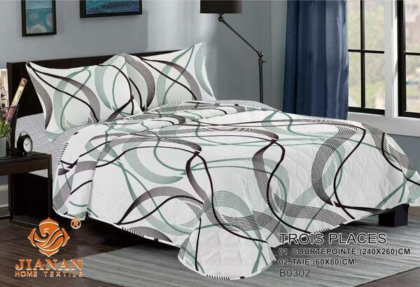 Couette 3 places + 4 taies