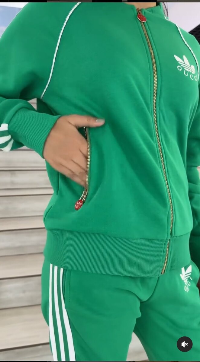 Спортивный костюм женский Adidas x Gucci 🌟