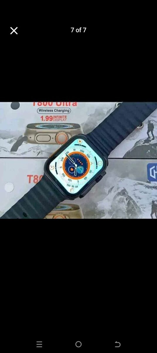 REDUCED TO CLEAR!! T800 Smart Watch  Features: Calls, BT Mus