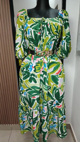 Robe Bohème Florale Élégante