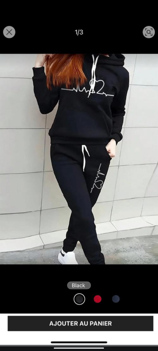 Ensemble survêtement homme femme