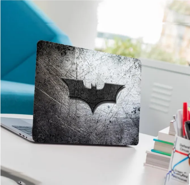 Bat Logo Laptop Back Skin-Laptop Skin Vinyl Sticker Decal, 13 13.3 14.6 15 15.4 15.6 inch Laptop Skin Sticker Cover For All Laptops
