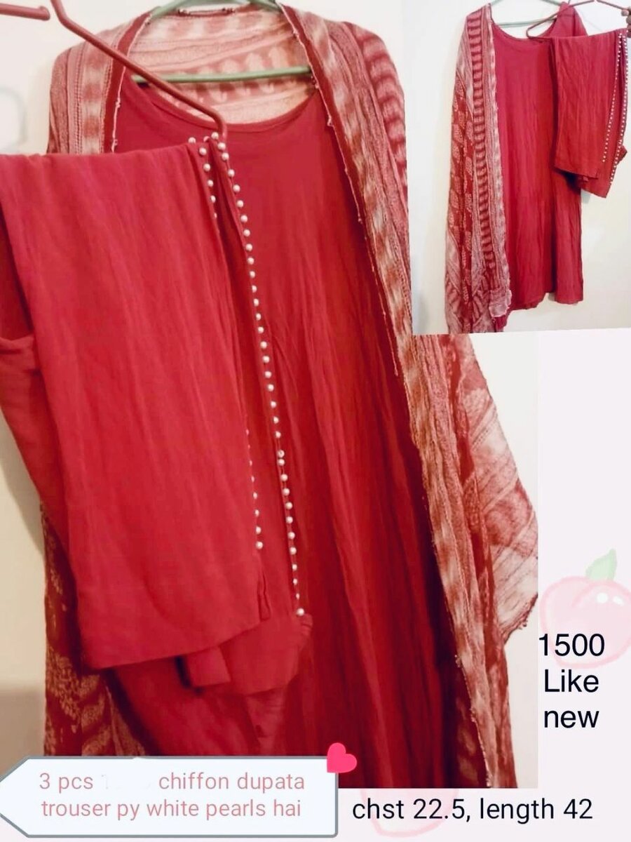 Chiffon dupata trouser