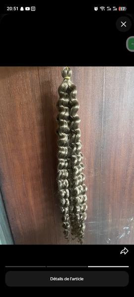 Extensions cheveux bouclés