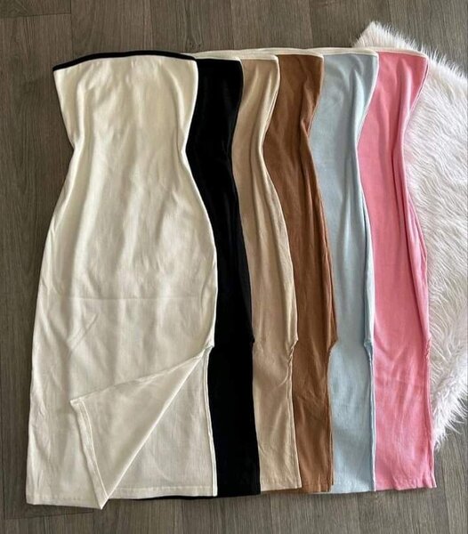 Robe bustier élégante femme