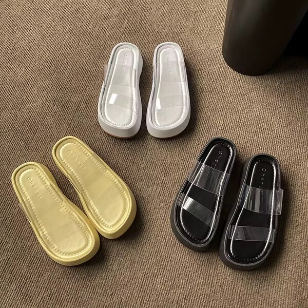 Sandales Transparentes Mode Femme