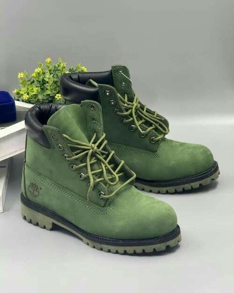 Bottes vertes imperméables