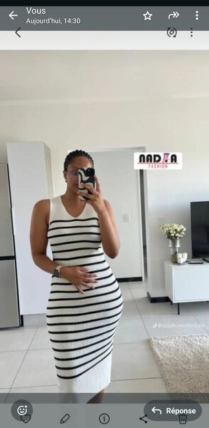 Robe décontractée mode féminine