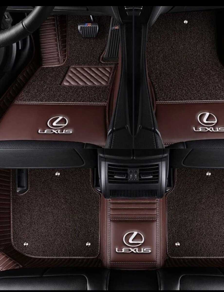 5 D Эко кожа полики  для салона Лексус. Модель;СТ. Цвет:кофе