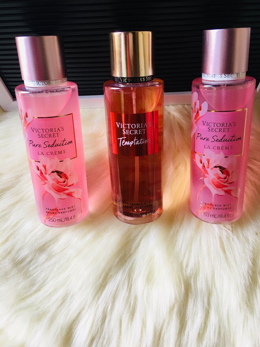 Victoria's Secret Mists and Body wash, Mousuf perfumes