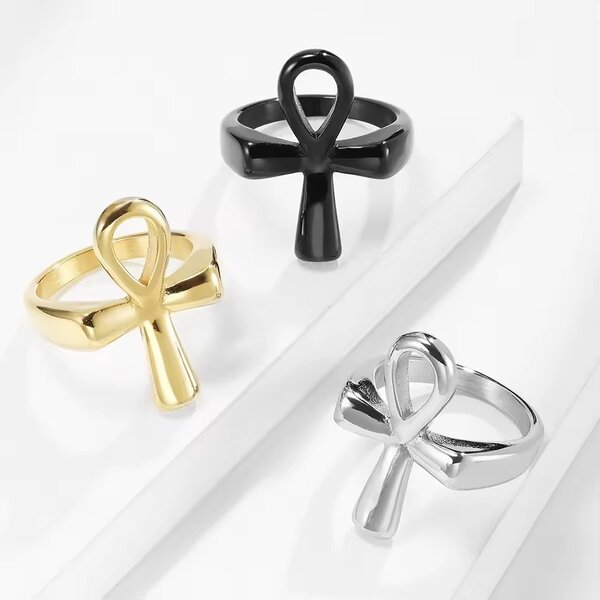 Bague anck  kamite & classique