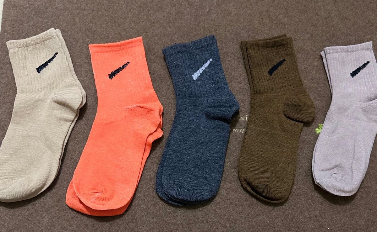 10 Chaussettes colorées sport