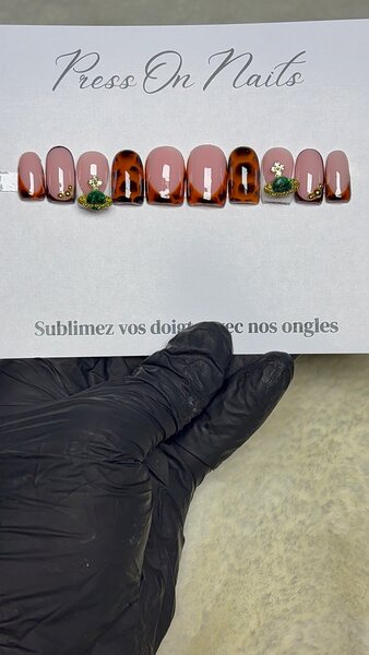 Ongles Press-On Glamour