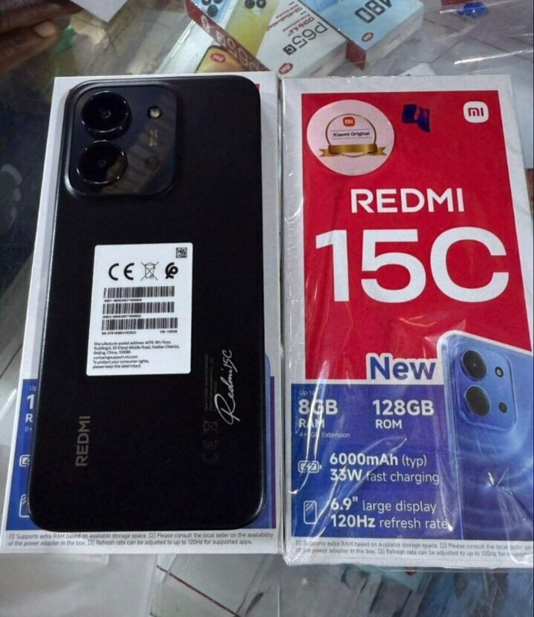 Smartphone Redmi 15C 8GB RAM