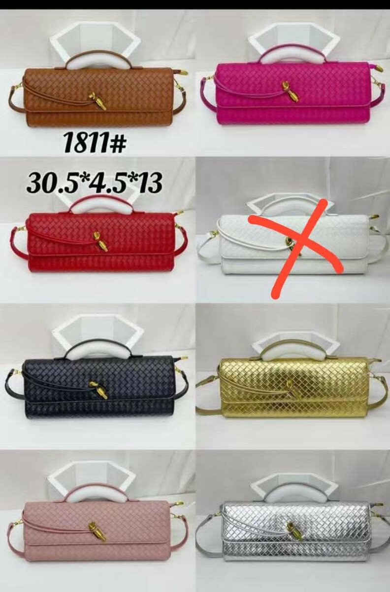 Pochette élégante matelassée