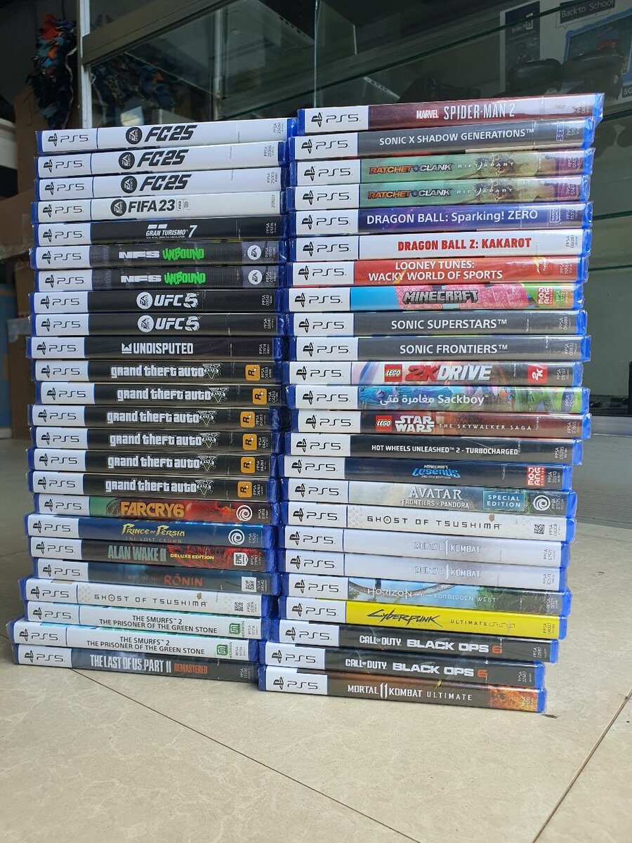 Ps5 and ps4 games