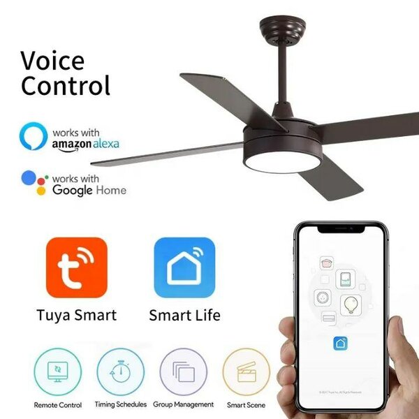 Automatic celling fan