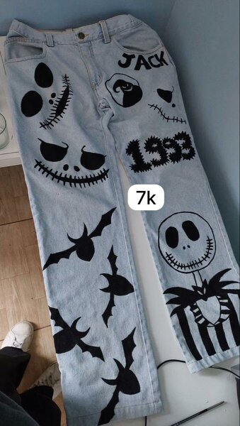 Jeans fantaisie Halloween