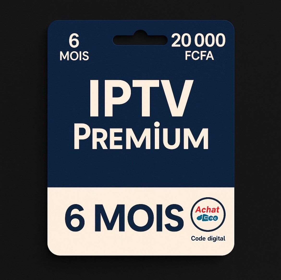 IPTV Premium 6 Mois