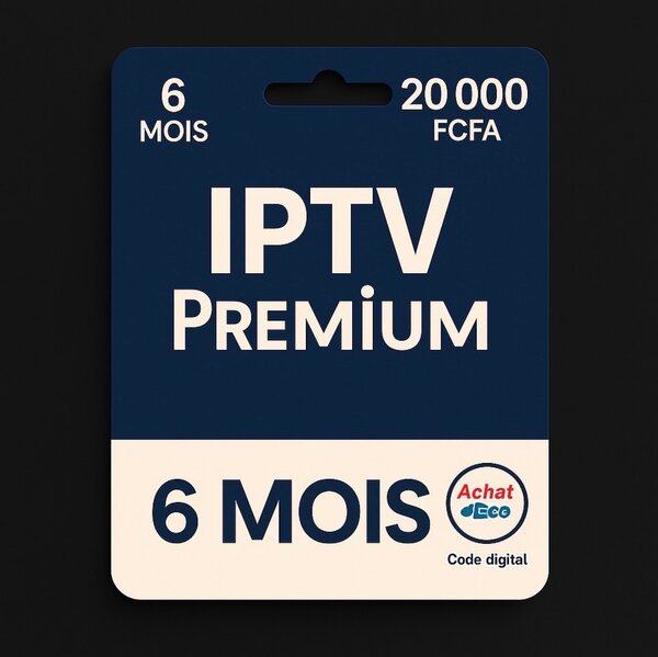IPTV Premium 6 Mois