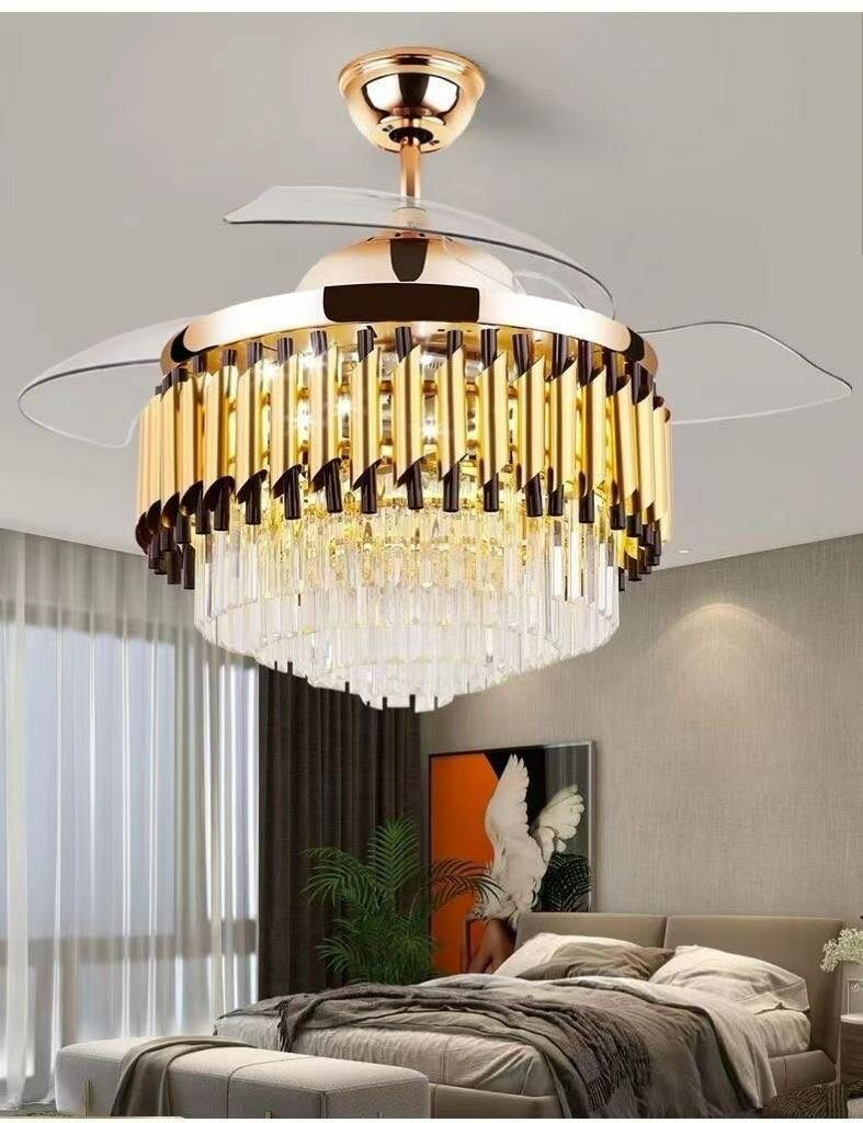 Ceiling fan with lights