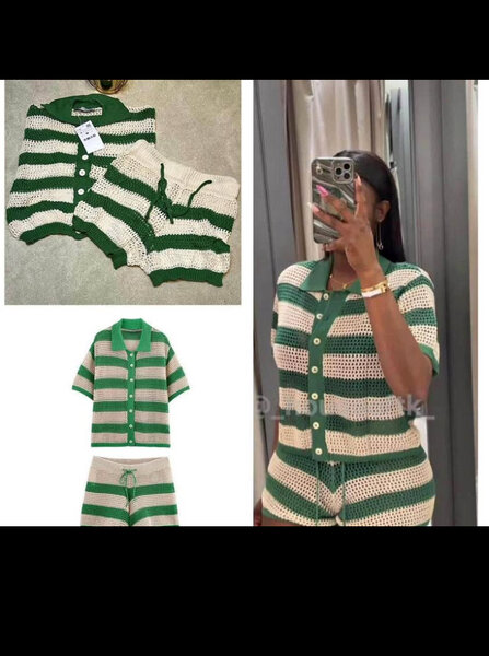 Robe rayée chic femme