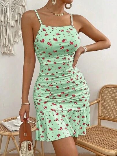 Robe d'été fleurie femme
