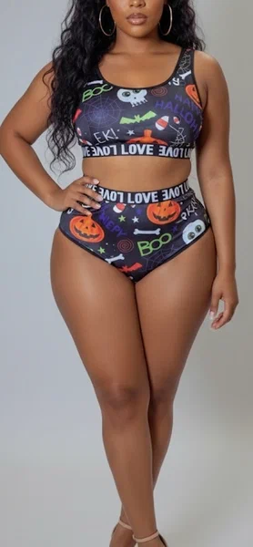 Pyjamas Halloween femme