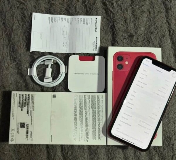 iPhone 11 Rouge 128 gigas