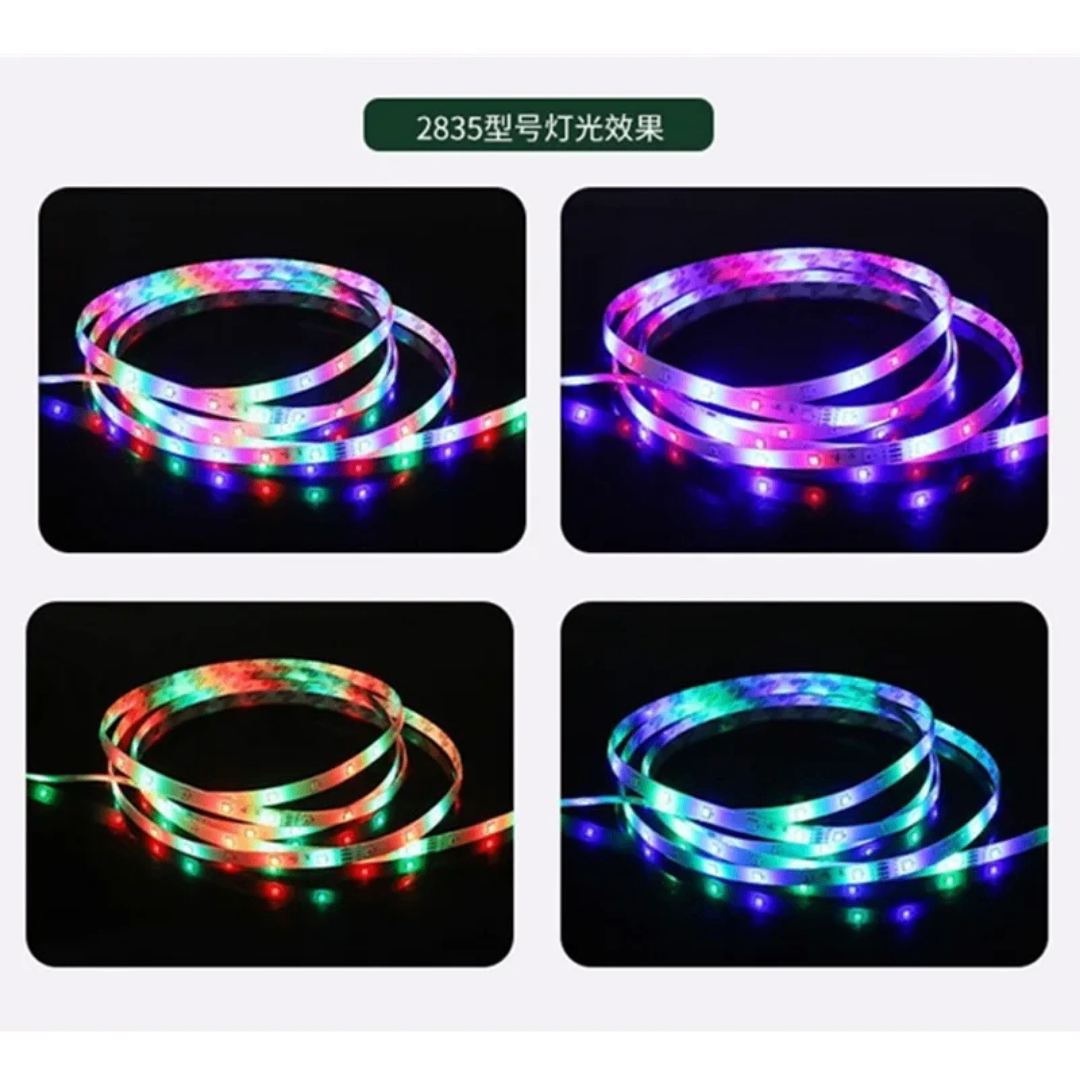 5M RGB LED Strip Light With Remote Control