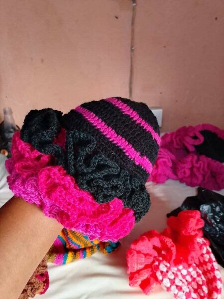 Handcrafted Crochet Hair Scrunchies