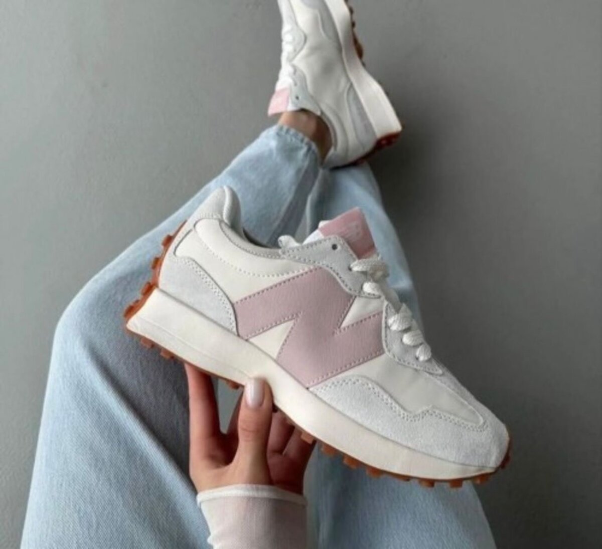 New balance 327 rose