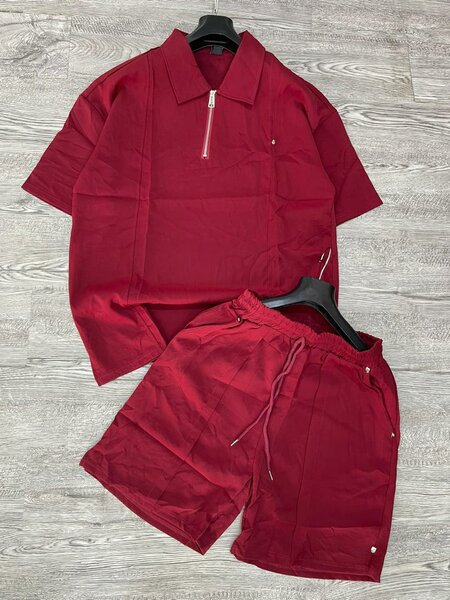 Ensemble décontracté short et polo