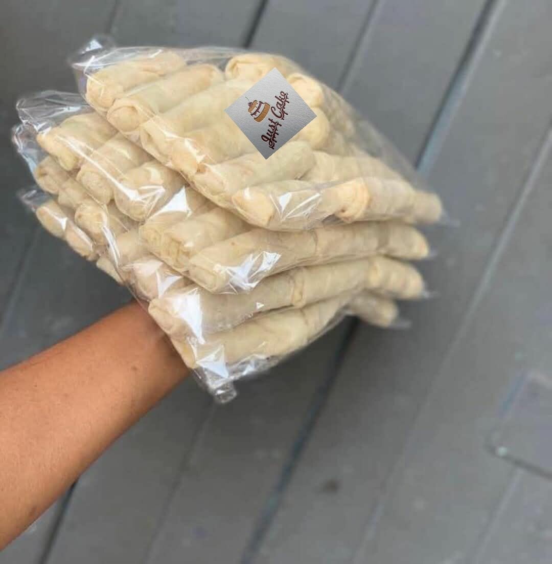 Frozen spring roll and samosas