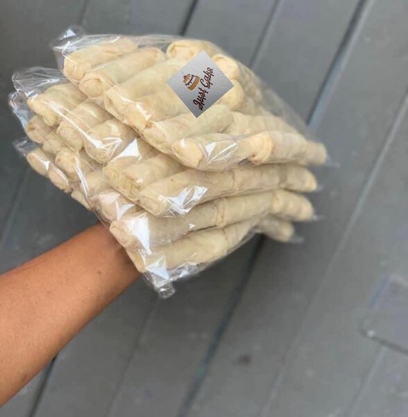 Frozen spring roll and samosas