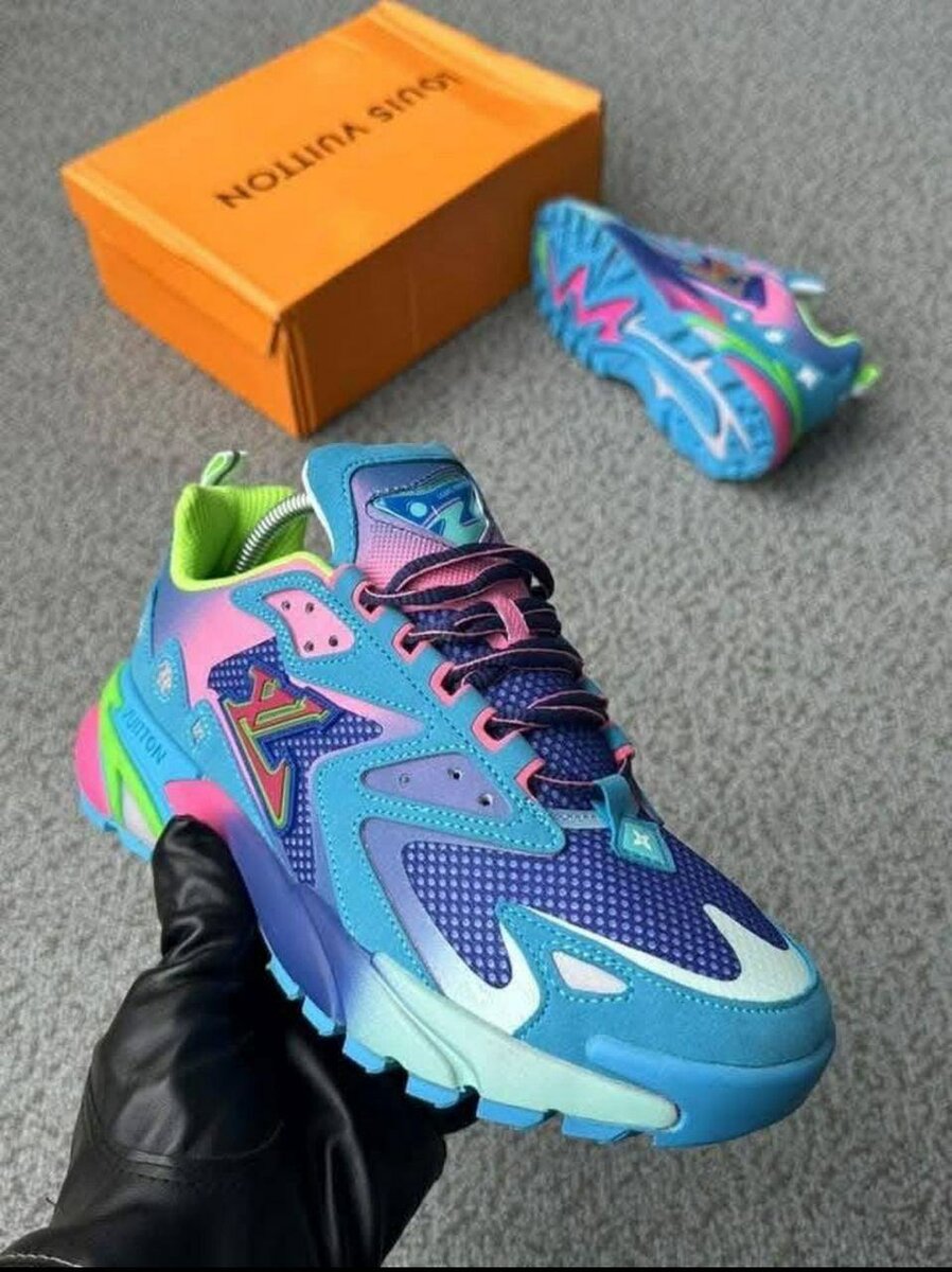 Sneakers multicolores tendance