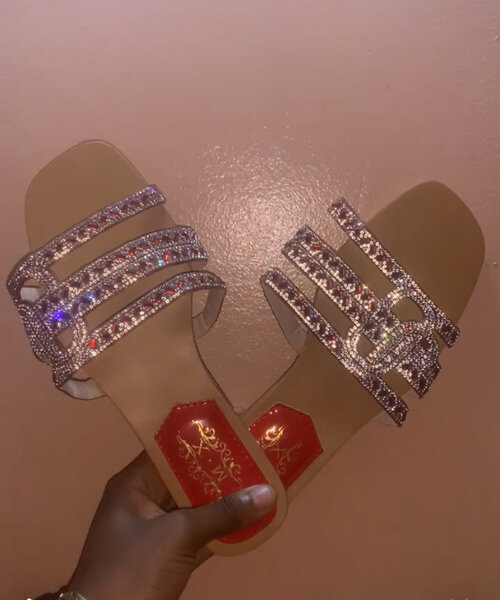 Sandales élégantes ornées