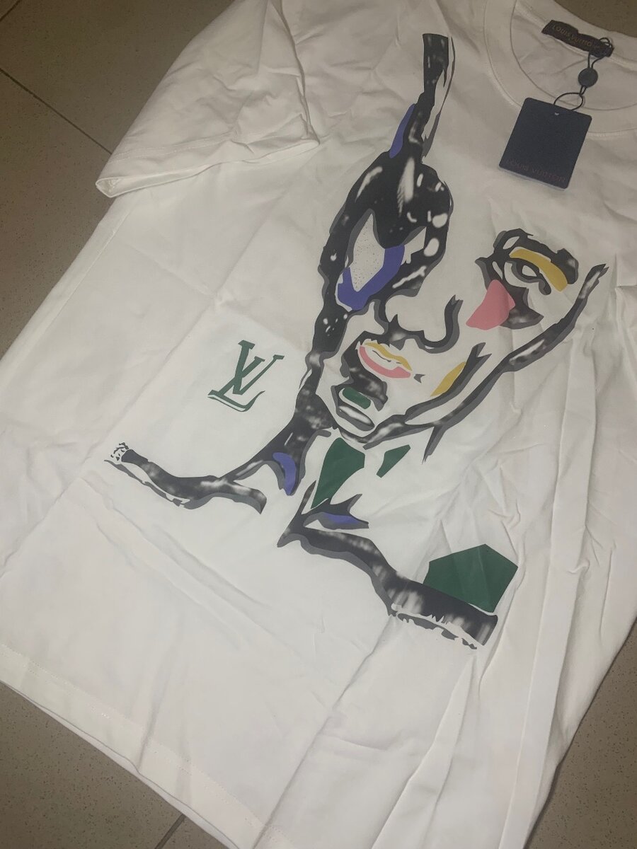 T-shirt graphique Louis Vuitton