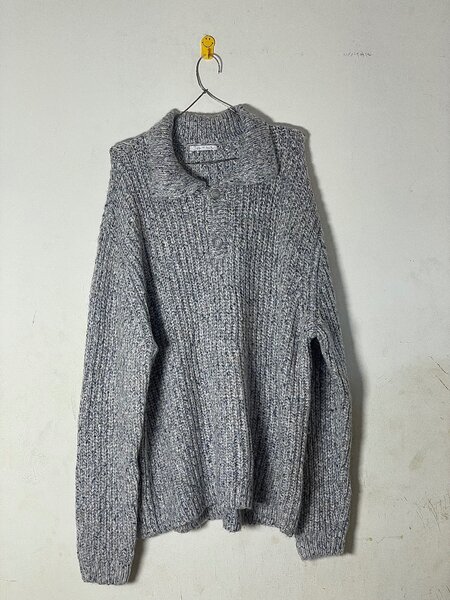 Pull en laine Zara gris