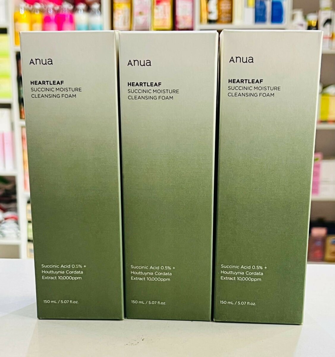 Anua - Heartleaf Succinic Moisture Cleansing Foam