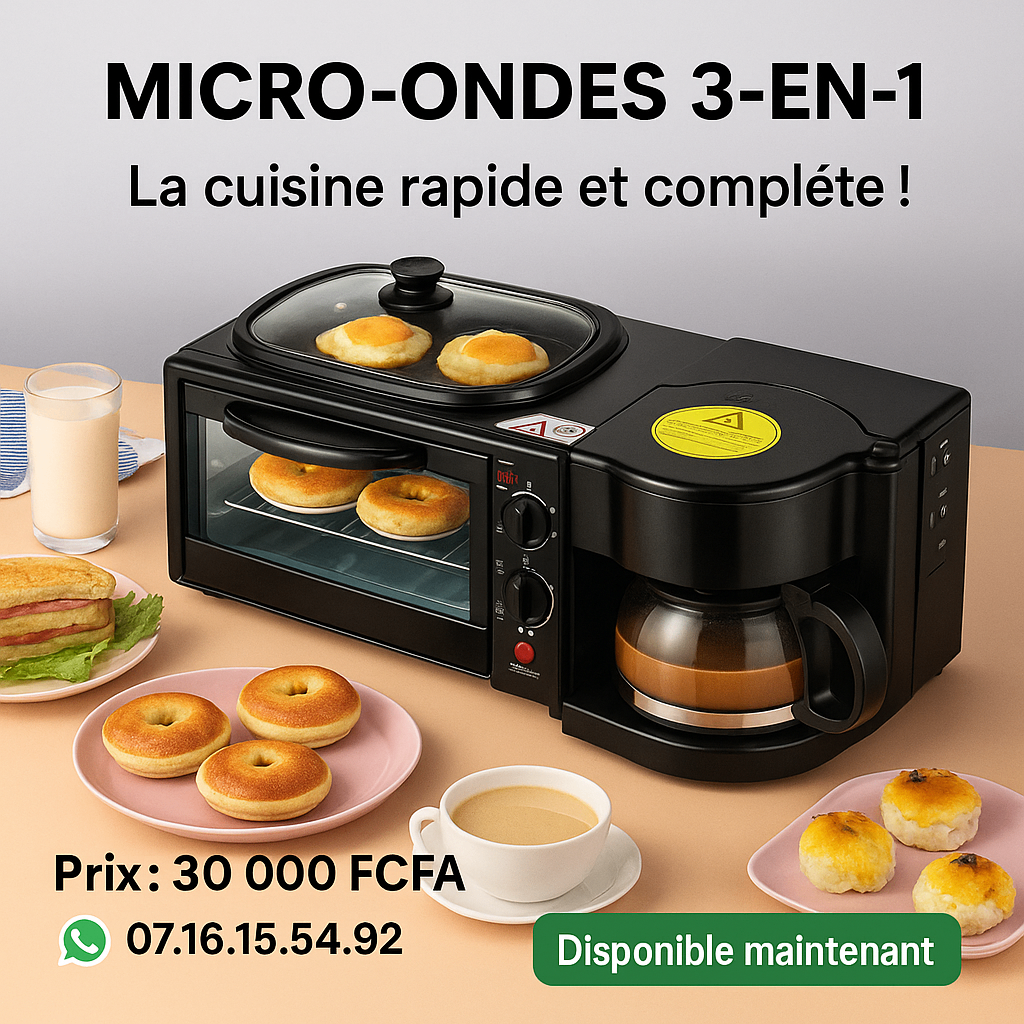 Mini Cuisine 3-en-1 Multifonction