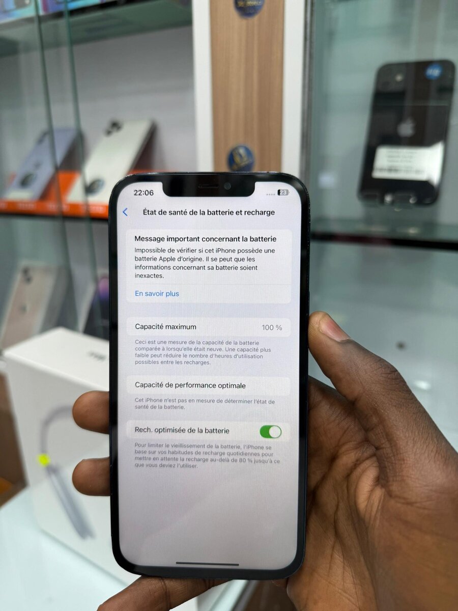 iPhone 12pro 128Go sans id